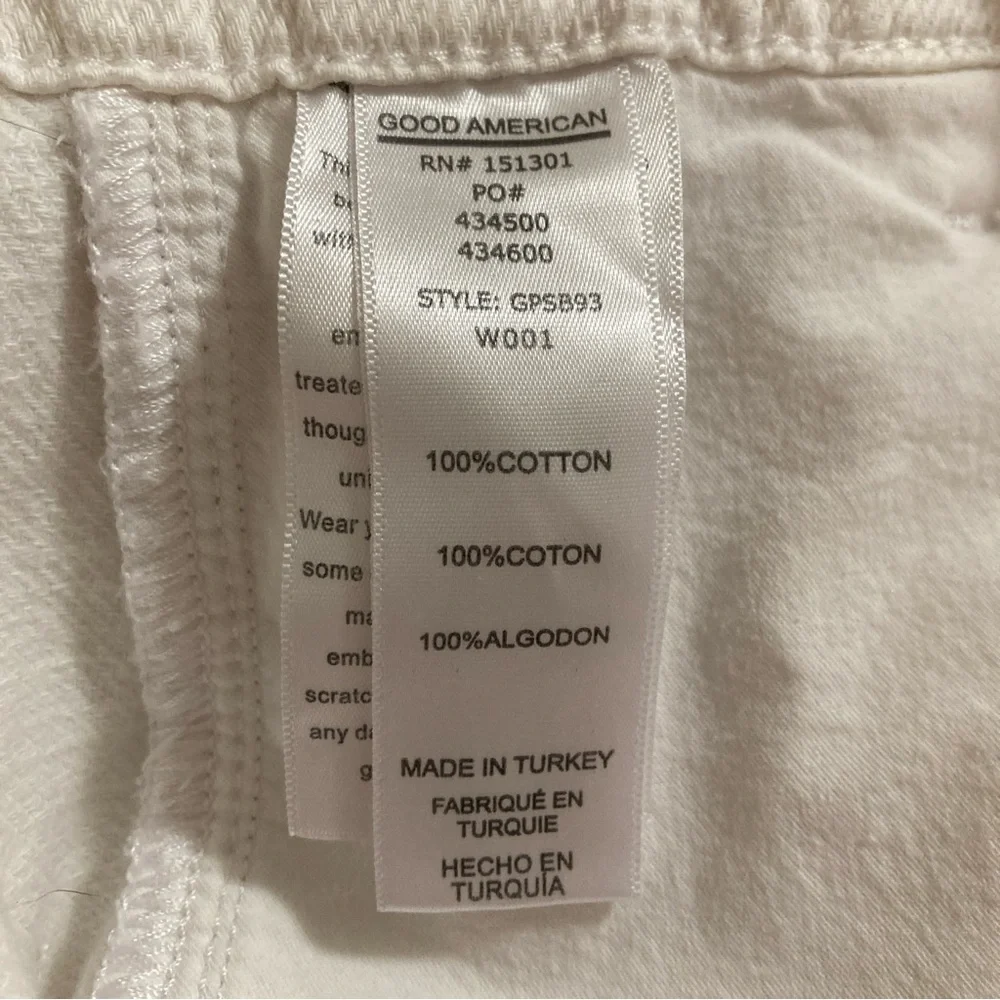 Good American Women’s Romper White Collared Size 7 - Picture 13 of 16